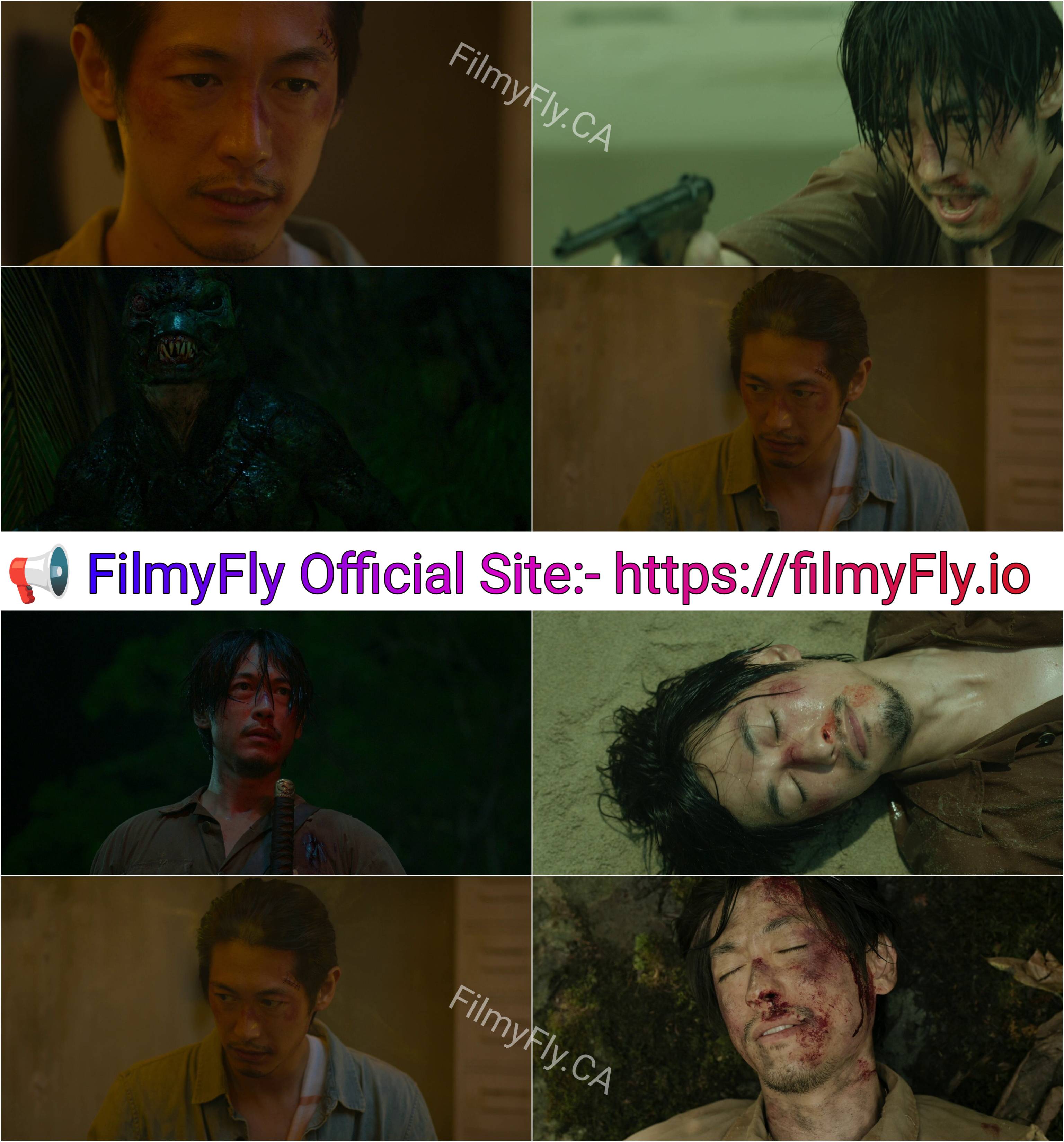 Monster Island (2025) (Hindi + English) Dual Audio Hollywood Movie HD ESub screenshot